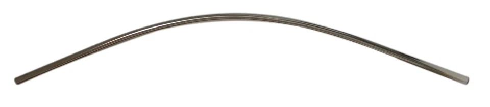 Pamex BSRCP-552 5ft. Polished Chrome Curved Shower Rod - No Mounting Hardware