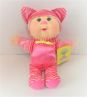 New Cabbage Patch Cuties Rose Kitty Plush Doll Pink Cat Barnyard