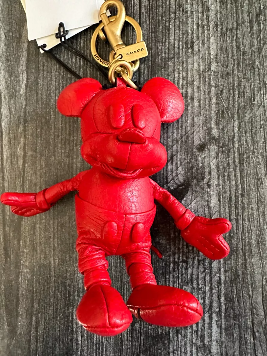 Coach minnie shop mouse bag charm