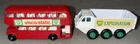 Matchbox Lesney NO. 5 Routemaster Bus BP Visco-Static + Alvis Stalwart