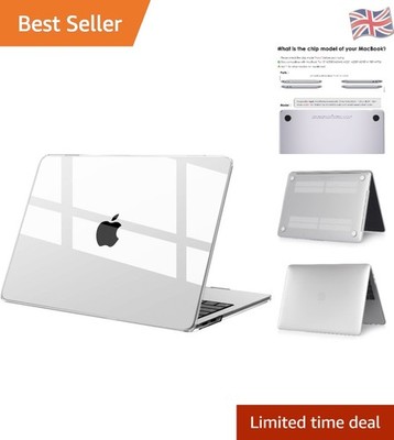 Schlanke kristallähnliche Schutzhülle für 13 Zoll MacBook Pro, perfekte Passform & Style
