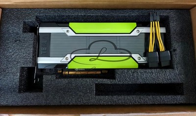 1x NVIDIA Tesla P100 16GB HBM2 PCIE 3.0 x16 GPU CUDA Compute Graphics Video Card