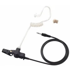 Icom Ear Loop Earpiece, Black, 25" Cord