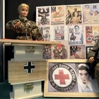 WWII German NCO & Nurse 12 Inch Figures Diorama Germany Lot of 2 1:6Scale!
