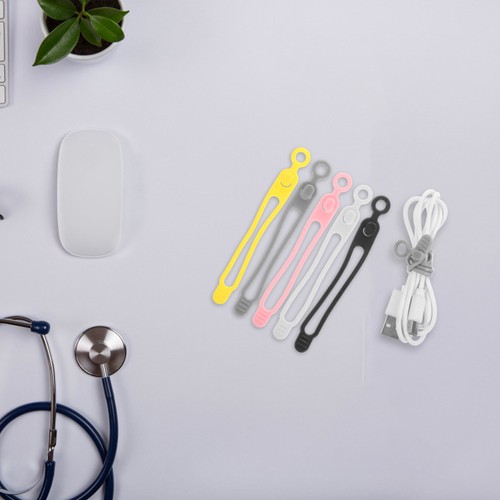 30 Pcs Drahthandlerkrawatten Kordel-Organizer-Krawatten Lösbare Kabelbinder - 第 12/12 張圖片