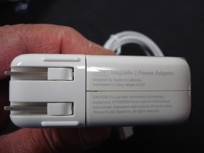 Apple MagSafe 60W充電器 ホワイト Apple MagSafe 2 60W Power Adapter - White (A1435) for sale online