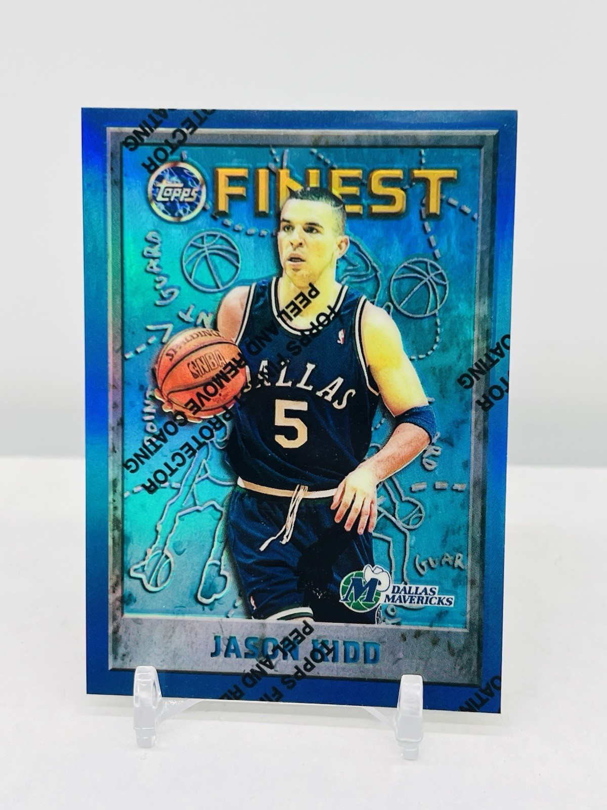 1995-96 Topps Finest - Jason Kidd #5 Refractor