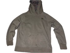 Carhartt Boys Pullover Hoodie Relaxed Fit Olive Camouflage Size L 12-14 