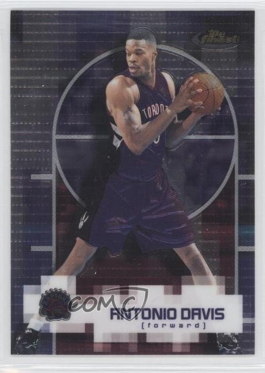 2000-01 Topps Finest Antonio Davis #35 0a1