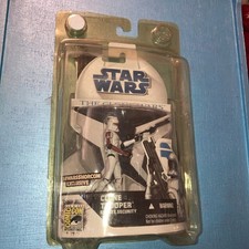 Hasbro Star Wars The Clone Wars Clone Trooper Senate Security Figure SDCC 2008 2
