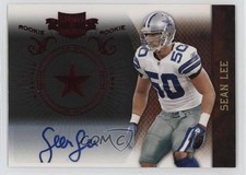 2010 Panini Plates & Patches 437/549 Sean Lee #186 Auto k4s
