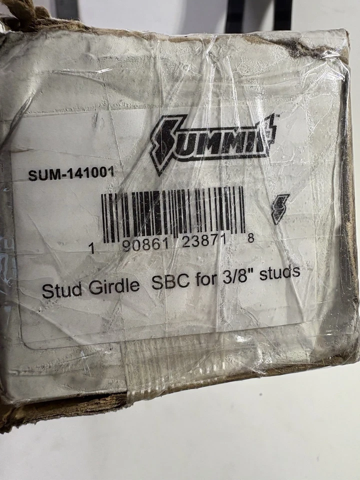Summit Racing Small Block Chevy Aluminum Stud Girdle For 3/8 Studs NO STUDS INCL - Image 3 of 4
