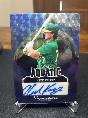 ニックカーツ直筆サインRookie z Nick of ニック・カーツは史上初めてルーキー・オブ・ザ・イヤーキャンペーンを Year the 記念グッズ