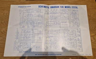 MARANTZ Model 2225L original schematics - amplifier