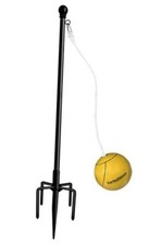 Tetherball Set with Ball  Rope for Outdoor Backyard, Adjustable Tether 8.75 FT