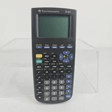 Texas Instruments TI-83 Graphing Calculator NO COVER Tested And Works Great