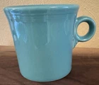 FIESTA WARE hlc Turquoise Ceramic MUG Classic Ring Handle Made In the USA NWOB
