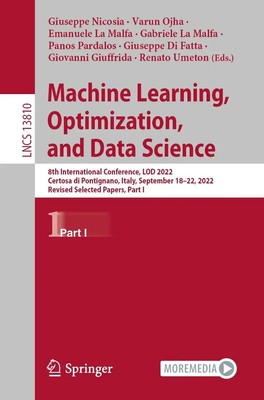 Machine Learning, Optimization, and Data Science Giuseppe Nicosia (u. a.) Buch