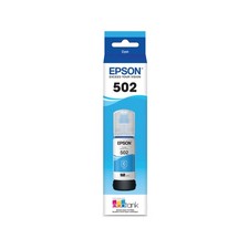 Epson T502220-S T502 INK BOTTLE CYAN INK