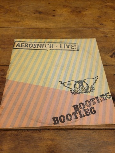 Vintage 1978 Aerosmith Live! Bootleg LP Vinyl 2-Record Set Vintage Album - 第 1/8 張圖片
