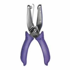 McGill 2" Reach Punchline Hole Punch, 1/8 Inch Round, Chrome/Purple MCG52400C 