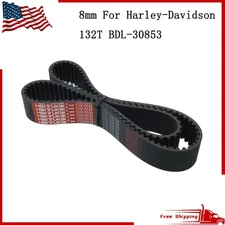 New Fit for Harley-Davidson Primary Drive Belt BDL-30853-ST 8mm 1 1/2" 132 Tooth
