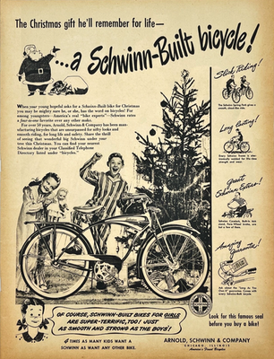 schwinn b6 bicycle Baywood 1 Deluxe 26" Cruiser Bike this bike features a steel frame with a swept 1946 SCHWINN B6 AUTO CYCLE-100%
