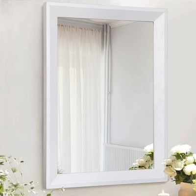 AAZZKANG Rectangular Wall Mirror Decorative Wood Framed Mirrors Large 26''x18''...