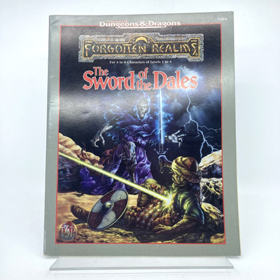 AD&D Sword Of The Dales - Adventure Module - AD&D Dungeons and Dragons M963