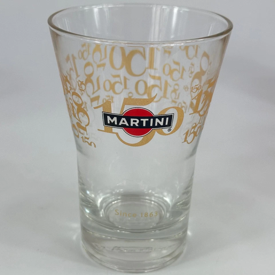 Vintage 150 Years Limited Edition Collectors Set Of 6 Martini Drinking Glasses - Image 2 of 4