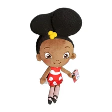 Ada Twist Scientist Cuddle Time 12" Stuff Plush Doll by Just Play NWT