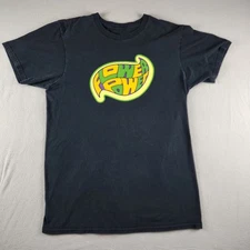 Ithaca Beer Co Flower Power T Shirt M Black Craft Beer Brewery Graphic Promo Tee