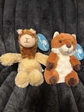 Giftable World Plush Panda And Llama