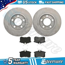 C-Tek Rear Disc Brake Pad Set Disc Brake Rotor for 2011-2018 Audi A1
