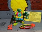 TMNT TEENAGE MUTANT NINJA TURTLES 1989 MIKE THE SEWER SURFER NM COND 100% COMP