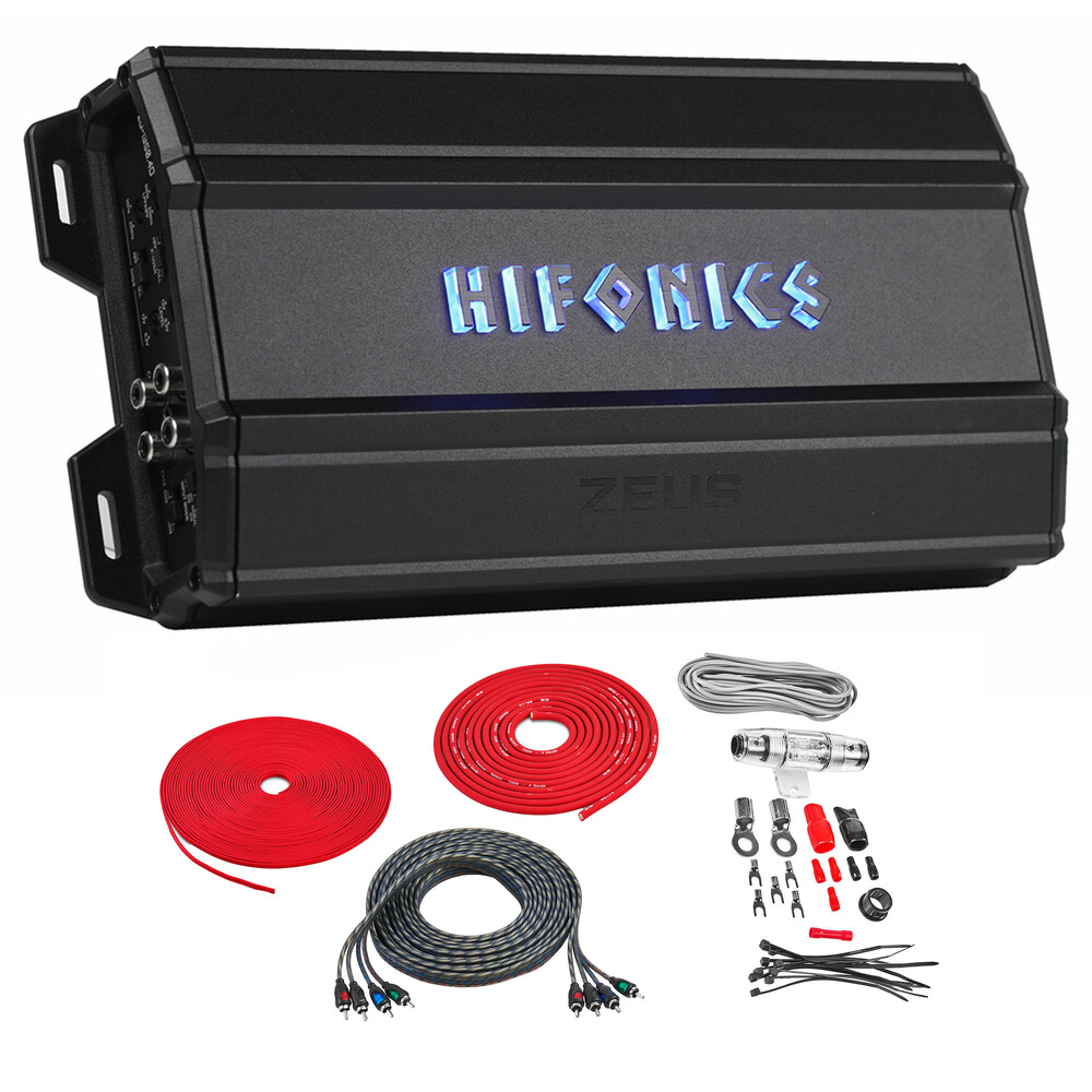 4-канальный усилитель класса D Hifonics ZD-13504D 1350 Вт с комплектом усилителей 3129000₽