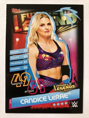 Topps WWE Slam Attax Reloaded 2020 Karte Future Legends Candice LeRae 214