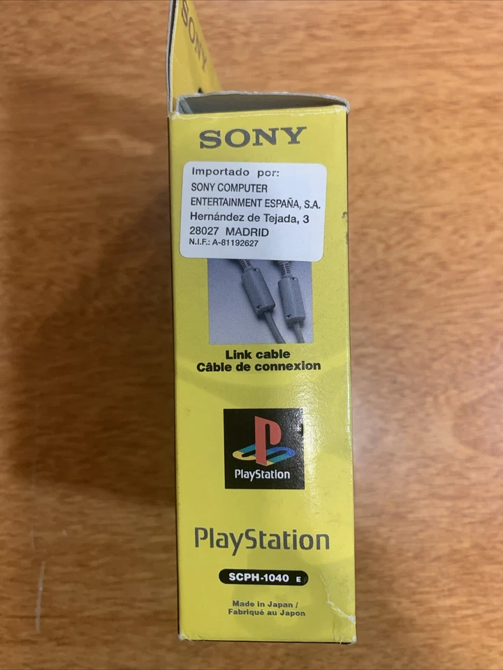 Original Sony Playstation Link Cable Connection - Imagen 3 de 4