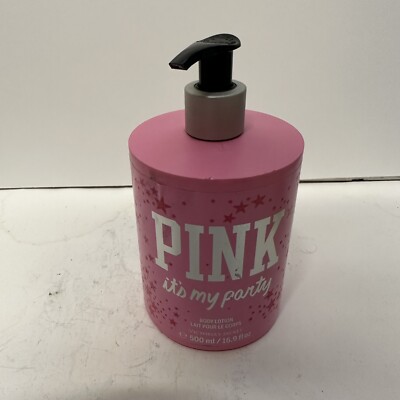 Victoria Secret Pink Its My Party Body Lotion 16.9 OZ