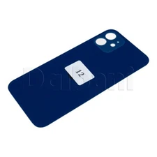 Back Glass Rear Housing Battery Cover Camera Lens For iPhone 12 Blue
