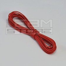 3 mt cavo unipolare ROSSO flessibile 0,22 mmq cavetto cordina filo - ART. HC05