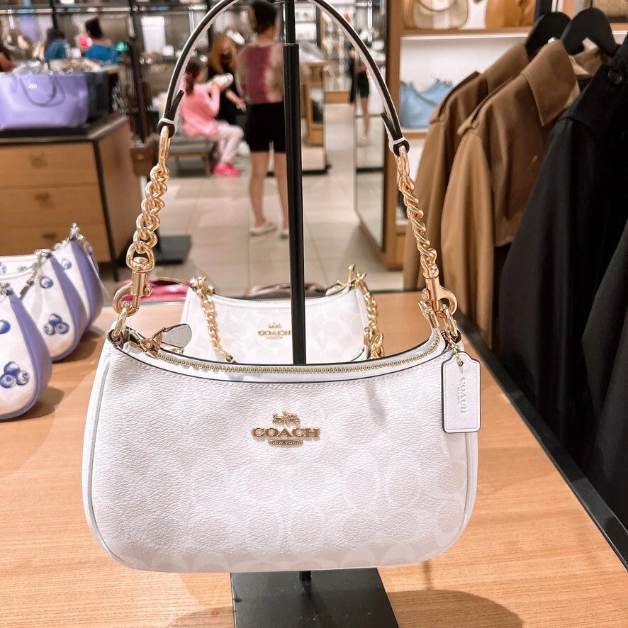 Coach White Bags & Handbags for Women for sale | eBay
