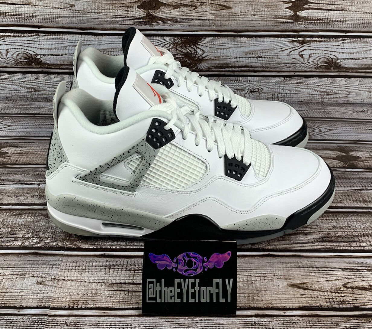Nike Air Jordan 4 G White Cement Golf Shoes CU9981-100 Men’s Size 11 NEW DS