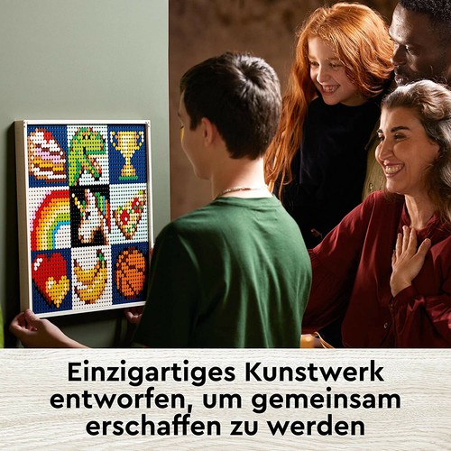 LEGO 21226 Art: Project – Create Together Set, Canvas Wall Art Décor, Idea NEW! - Picture 2 of 7
