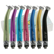 Dental High Speed Handpiece Push Button 4 hole/2 hole NSK Style 7 colors