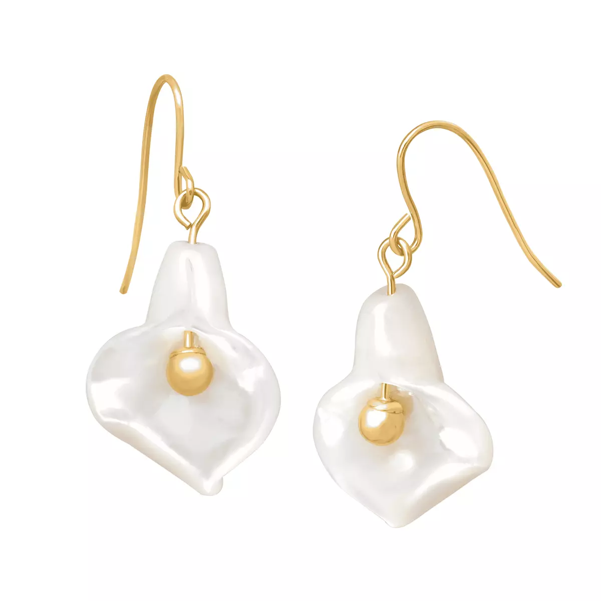 Mother of 2024 pearl drop earrings