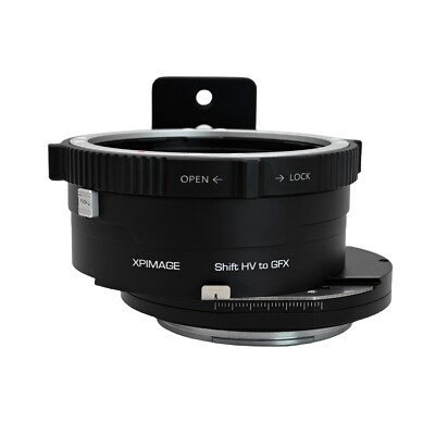 XPimage Shift Locking Adapter for Hasselblad V Lens to Fujifilm GFX 50S2 Camera