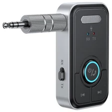 Bluetooth 5.3 Transmitter Receiver Built in Microphone 3.5mm