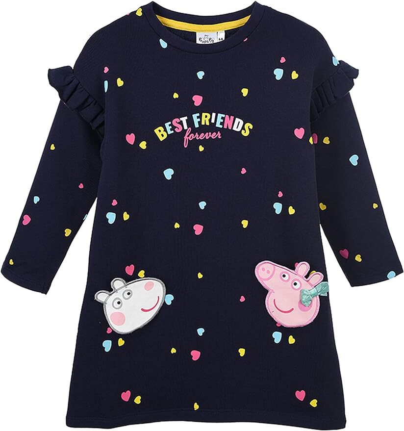 VESTIDO AZUL PEPPA PIG (27510)