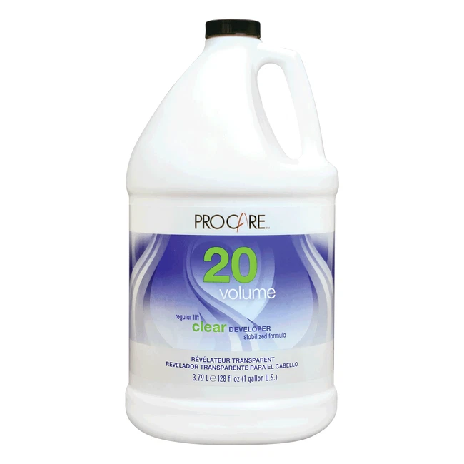 Desarrollador Pro care 20 volúmenes transparente 1 galón # Top Seller🥇 Envío gratuito 📦🌎 Foto 3 de 4